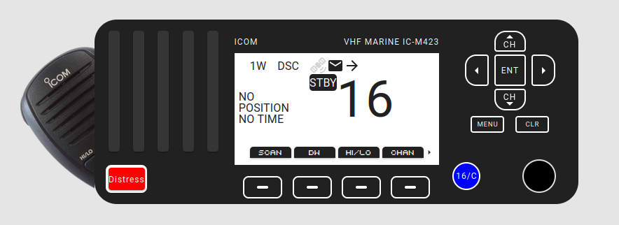 IC-M423 Simulator